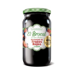 Mermelada de Frutos Rojos El Brocal Light 400 g.