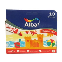 Tempera Albamagic 80 cc. 10 u.