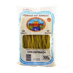 Fideos Soyarroz Sin Tacc Arroz con Espinaca 300 g.