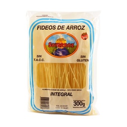 Fideos Soyarroz Sin Tacc Arroz Integral 300 g.