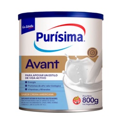 Leche en Polvo Entera Purisima Avant 800 g.