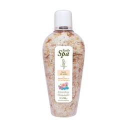 Sal de Baño Estilo Spa Manzanilla y Caléndula 240 g.