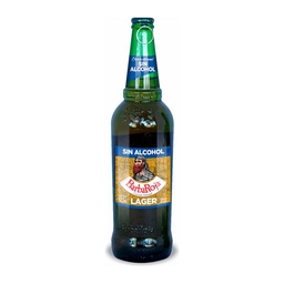 Cerveza Sin Alcohol Lager Barbaroja Porron 330 cc.