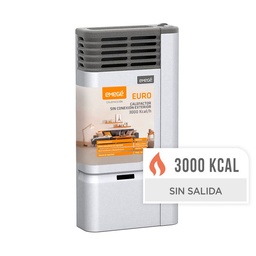 Calefactor Sin Salida Emegé Multigas 3000 Kcal/h Euro