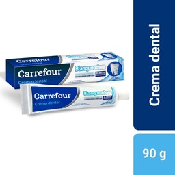 Pasta Dental Carrefour Blanqueadora 90 g.