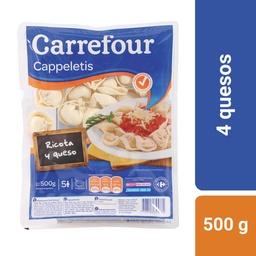 Capelletti Carrefour Classic Ricotta y Queso 500 g.