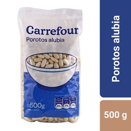 Porotos Alubia Secos Carrefour 500 g.