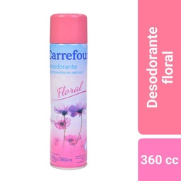 Desodorante de Ambiente Carrefour Essential Floral 360 cc.