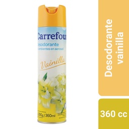 Desodorante de Ambiente Carrefour Essential Vainilla 360 cc.