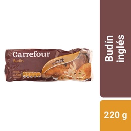 Budín de Vainilla Carrefour Classic Tipo Inglés 220 g.