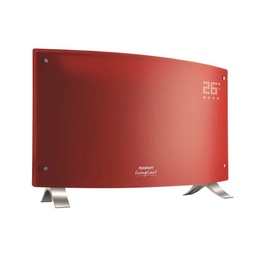 Vitroconvector Peabody Curvo Pe-vqd20r 2000W Dgital Termotasto Rojo