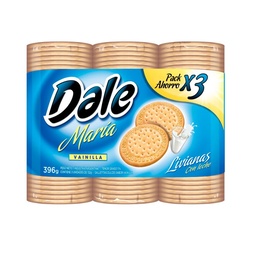 Galletitas Dale María de Vainilla x3 132 g.