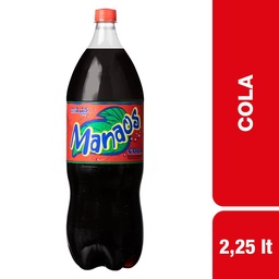 Gaseosa Manaos Cola 2.25 l.