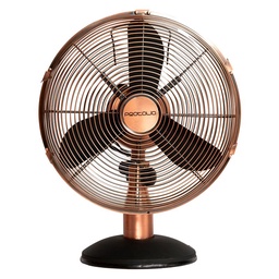 Ventilador de Mesa Protalia Retro 12" Vd16m Cobre