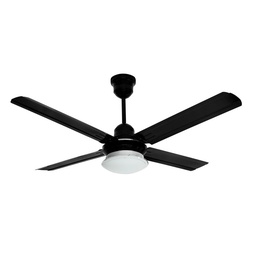 Ventilador de Techo Protalia 48" Con Luz 3314 Negro