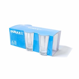 Set Vasos Tango 400 cc. 6 u. Durax