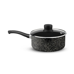 Olla 24 cm Tefal Stone Effect con Tapa Vidrio