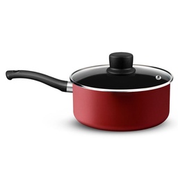 Olla Tefal 24cm Tapa Vidrio Red Surprise