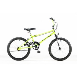 Bicicleta Futura Rod 20" Cross Racer Kids Acero Amarillo