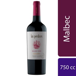 Vino Tinto Las Perdices Malbec Botella 750 cc.