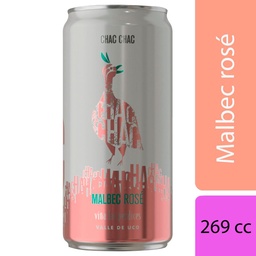 Vino Rosado Las Perdices Malbec Rose Lata 269 cc.