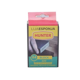 Lija Esponja Hunter Block 220