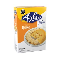 Galletitas Saladas Aglu Sabor Queso 150 g.