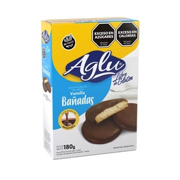 Galletitas Sin Tacc Aglu Tapitas Bañadas 180 g.