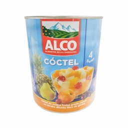 Coctel de 4 Frutas Alco Lata 820 g.