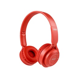 Auricular Vincha Bluetooth Noga Ng A208bt Rojo