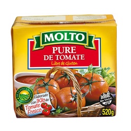 Puré de Tomate Molto Tetra 520 g.