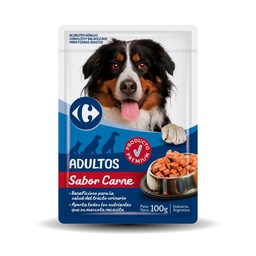 Alimento para Perros Carrefour 100 g. Adultos Carne