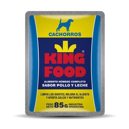 Alimento para Perros Kingfood 85 g. Cachorros Pollo