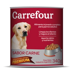 Alimento para Perros Carrefour 340 g. Adultos Carne