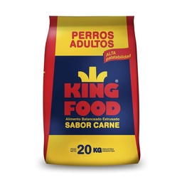 Alimento para Perros Kingfood 20 kg. Adultos Carne