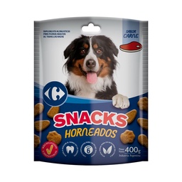 Snack para Perro Carrefour Carne Asada 400 Grs