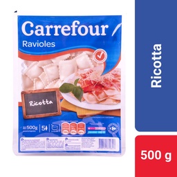 Ravioles Carrefour Classic Ricotta 500 g.