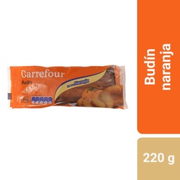 Budín Carrefour Classic Naranja 220 g.