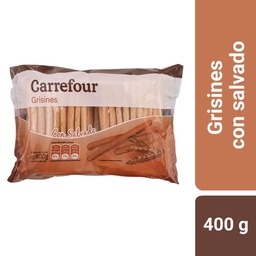 Grisines Carrefour Classic Salvado 400 g.