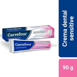 Pasta Dental Carrefour Sensitive 90 g.