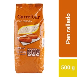 Pan Rallado Carrefour Classic 500 g.