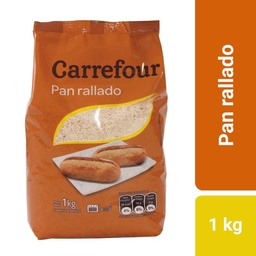 Pan Rallado Carrefour Classic 1 kg.