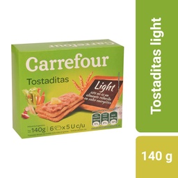 Tostadas Light Carrefour 140 g.