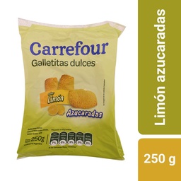 Galletitas Carrefour Classic Azucaradas Limón 250 g.