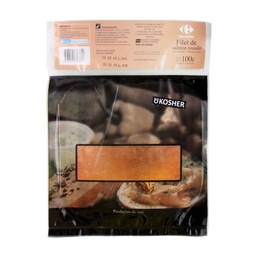 Filet de Salmón Ahumado Carrefour Selection 100 g.