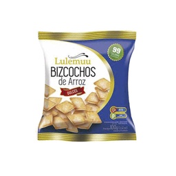 Bizcochos de Arroz Lulemuu Dulces 50 g. Sin Tacc