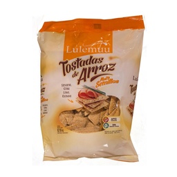 Tostadas de Arroz Lulemuu Multisemillas 110 g. Sin Tacc