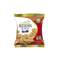 Bizcochos de Arroz Lulemuu Salados 50 g. Sin Tacc