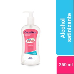 Alcohol Gel Sanitiz P Manos Floral Carrefour 250 cc.