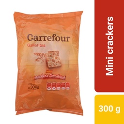 Galletitas Crackers Carrefour Classic Mini Sandwich 300 g.